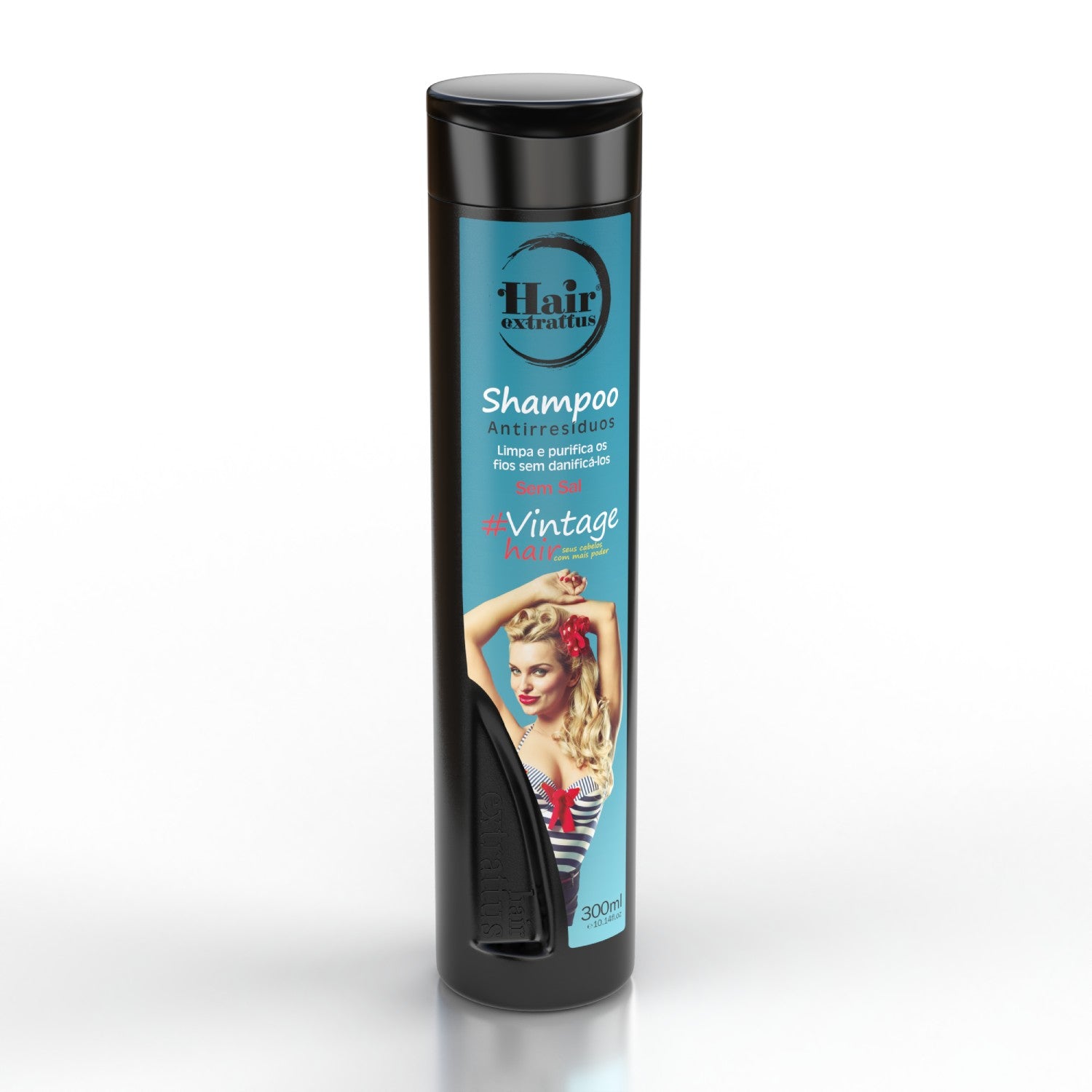 Shampoo Antirresíduos Vintage Hair 300ml | Hair Extrattus