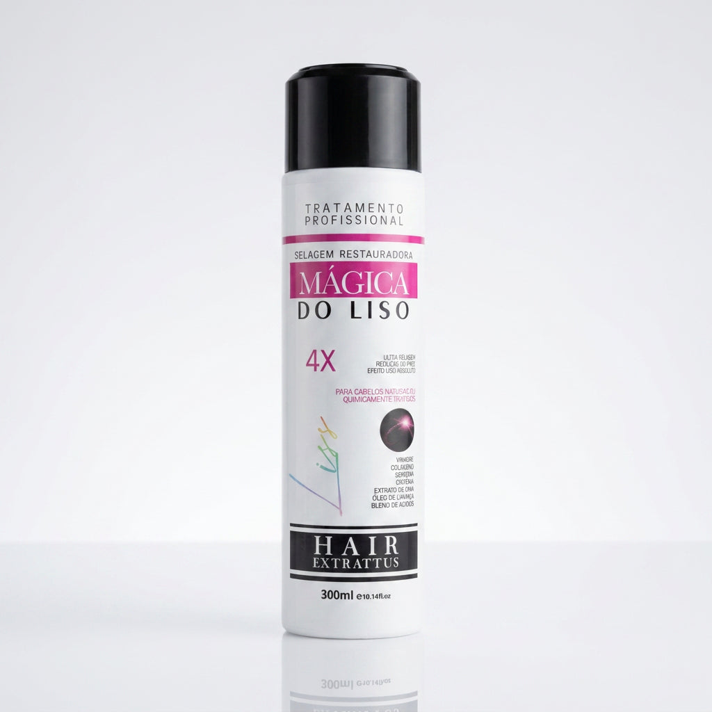 Mágica do Liso Gloss Selagem Restauradora 300ml Hair Extrattus