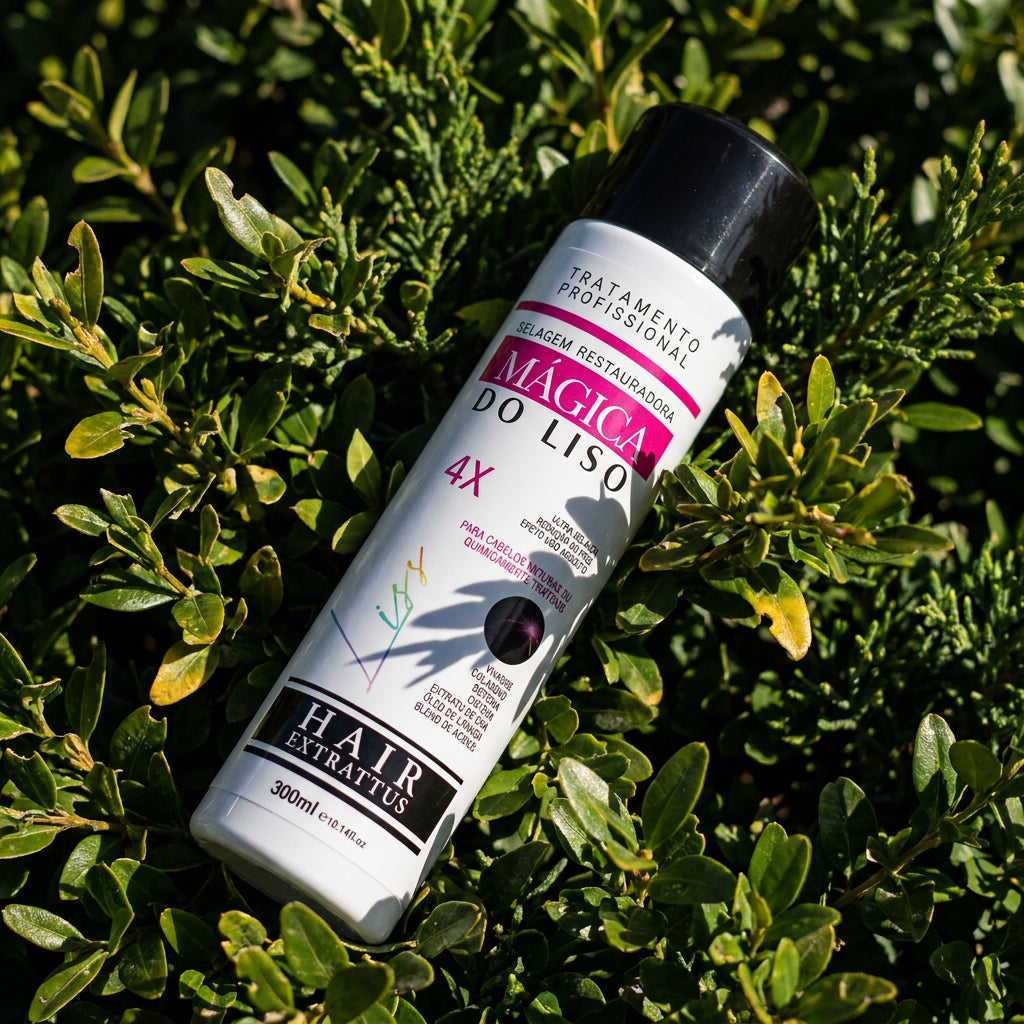 Mágica do Liso Gloss Selagem Restauradora 300ml Hair Extrattus